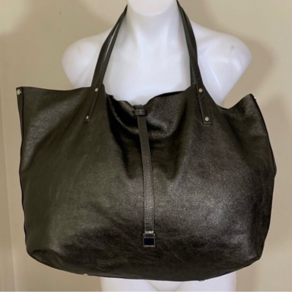Tiffany & Co. Black Suede Tote